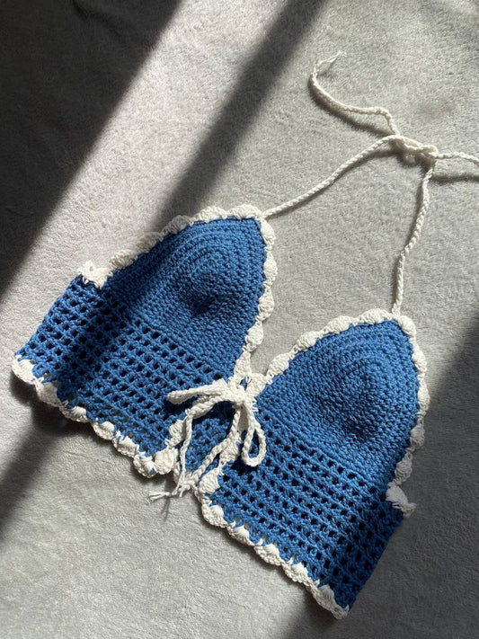 Top Amelie Azul