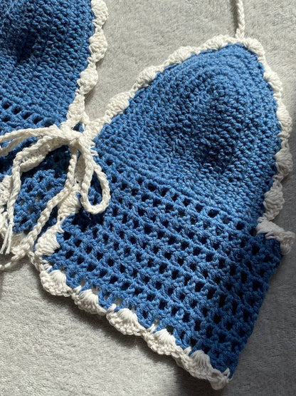 Top Amelie Azul